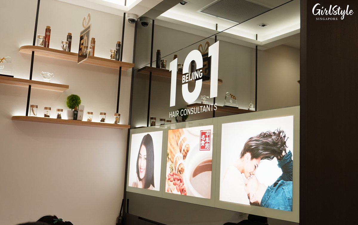 Premium-grade Chinese herbs are used in Beijing 101’s scalp treatments