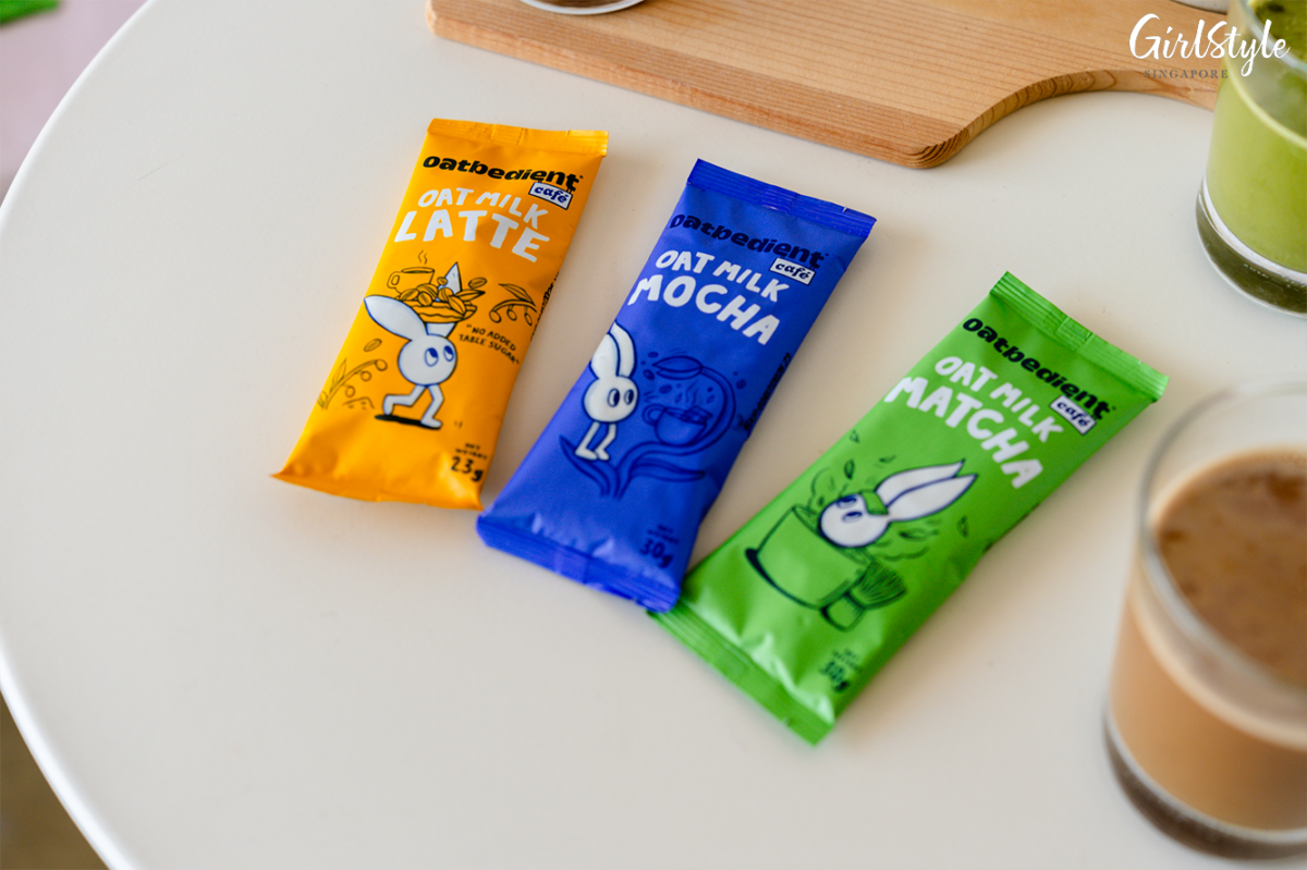 Oatbedient's 'Café Series' Powdered Drink sachets