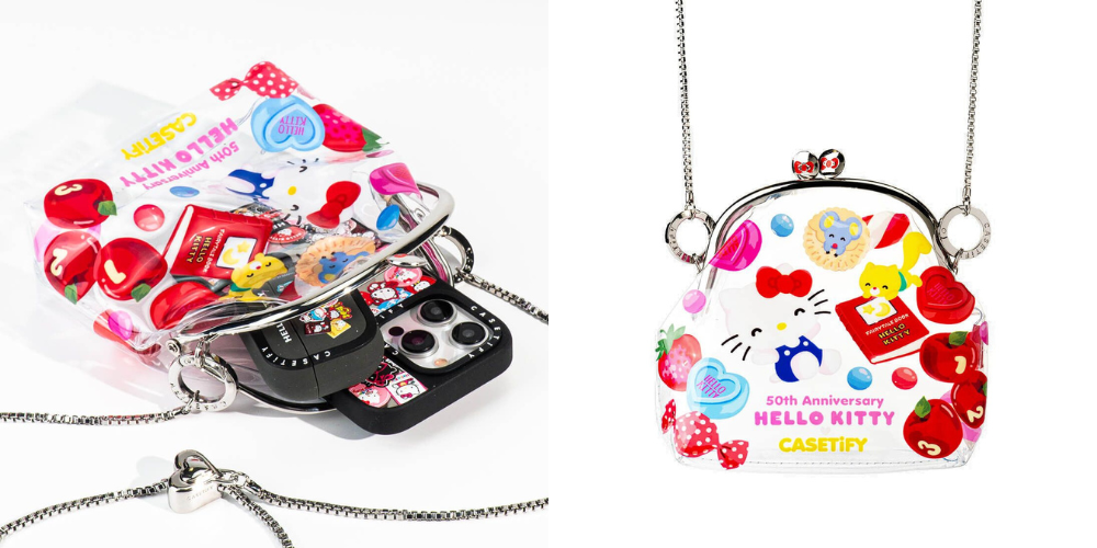Hello Kitty x CASETiFY Tech Clutch