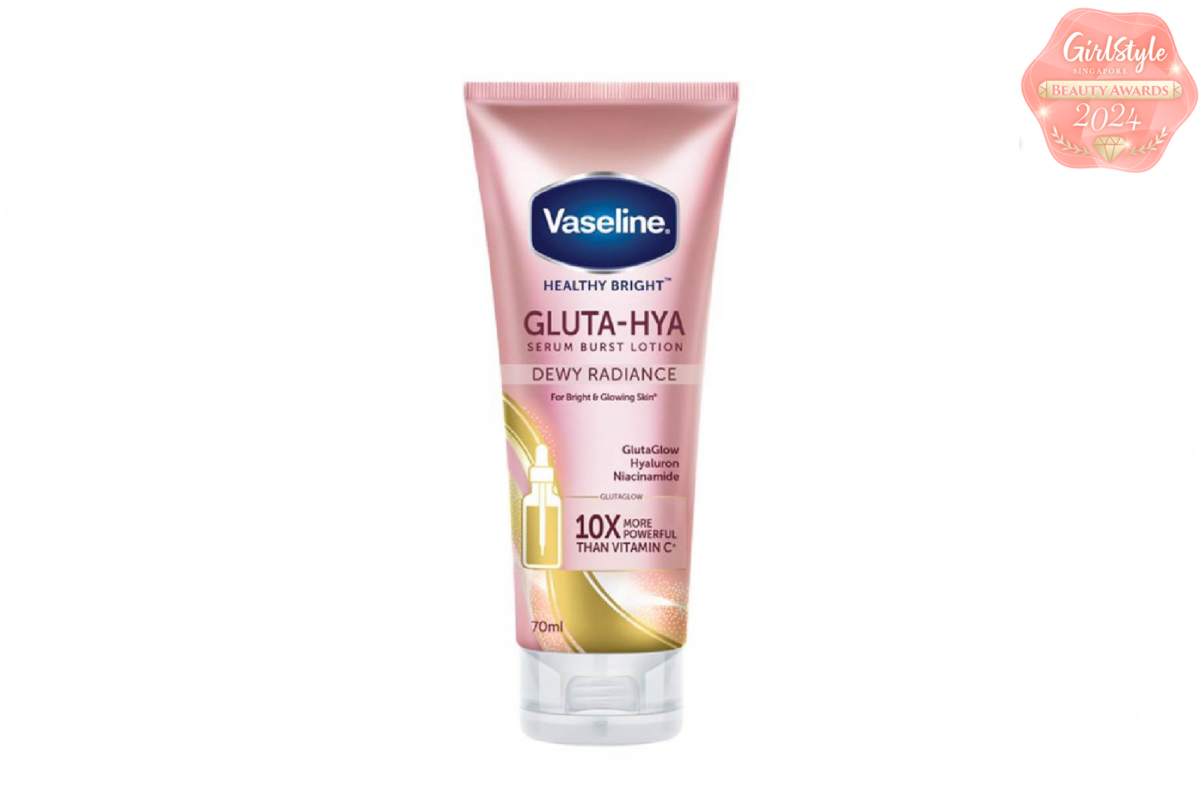 Vaseline Healthy Bright Gluta-Hya Serum Burst Lotion Dewy Radiance