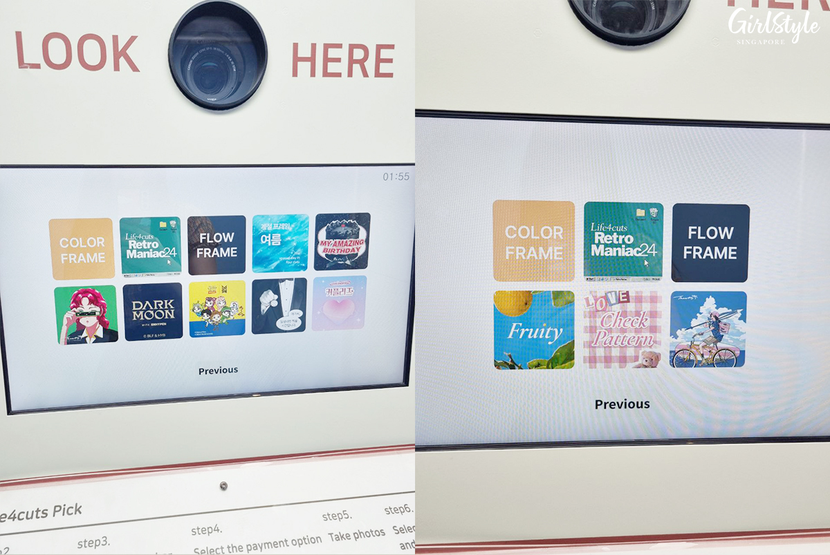 Standard frame designs