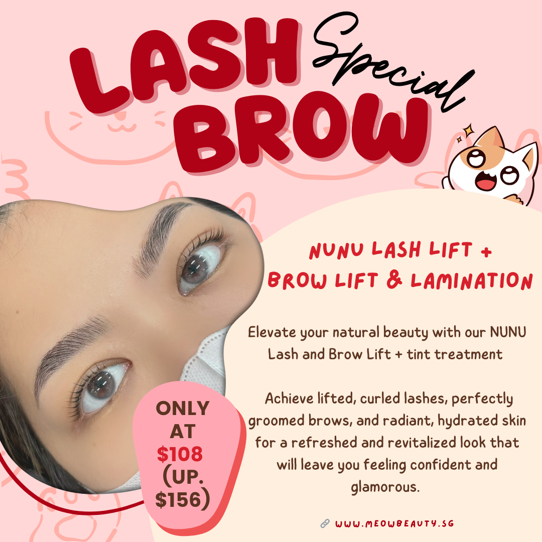 NUNU Lash and Brow Lift + Tint
