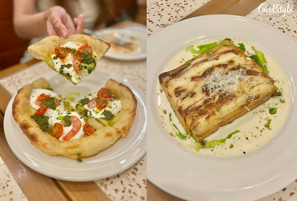 Gambero & Stracciata and ‘1000’ Layers Lasagna