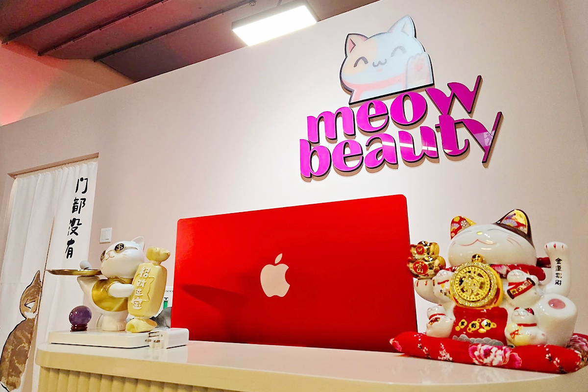 Meow Beauty Bar interior