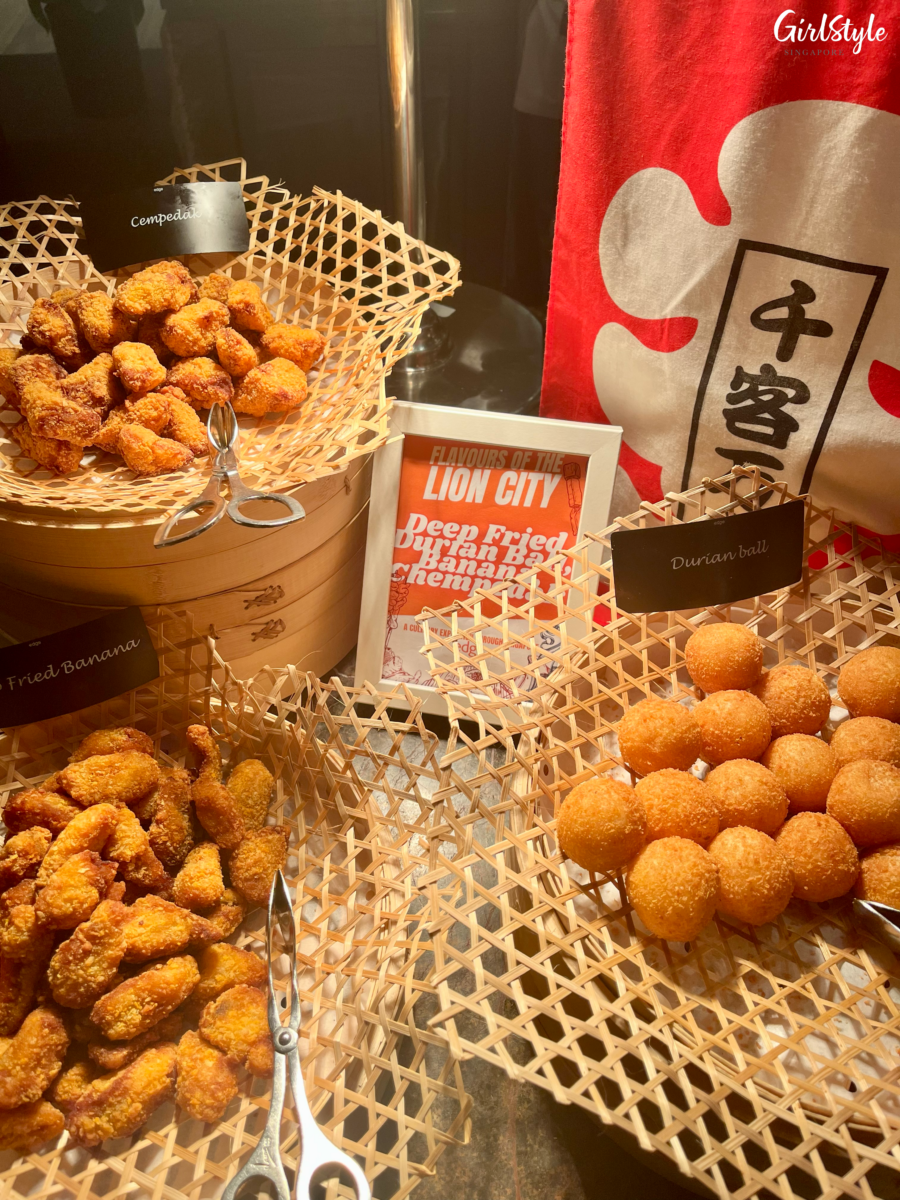 Durian Ball, Cempadak, Deep Fried Banana