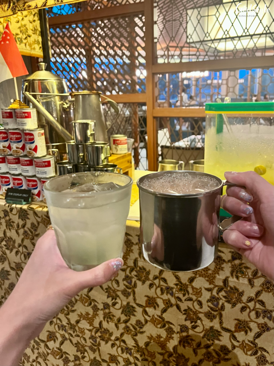 Iced Limau, Teh Tarik