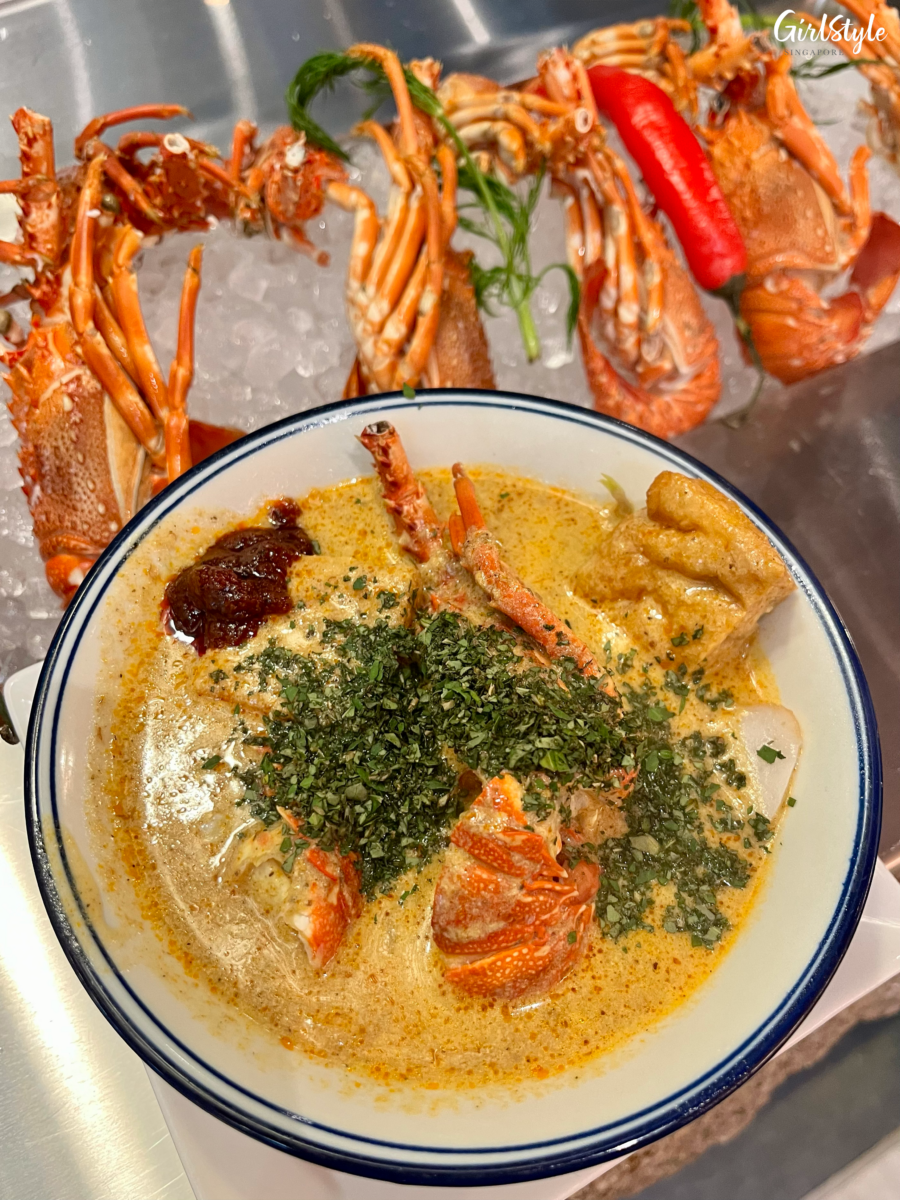 Slipper Lobster Singapore Laksa