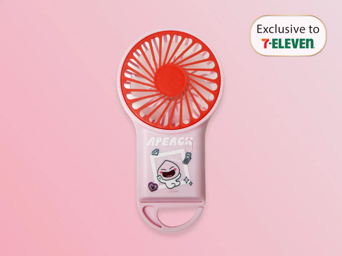 7-Eleven x KAKAO FRIENDS USB HANDHELD MINI FAN - APEACH