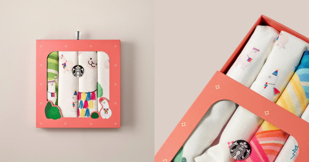 Starbucks Alpaca Bohemian Napkin Set