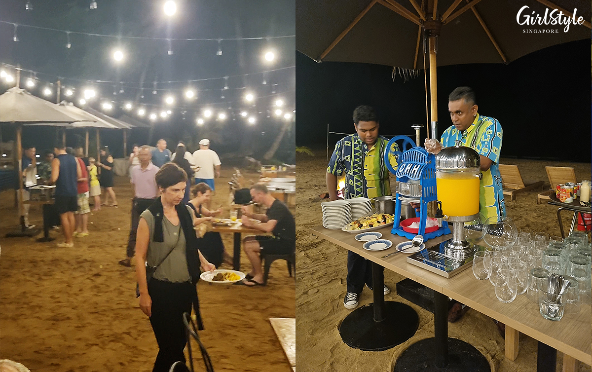 BBQ-themed dinner night