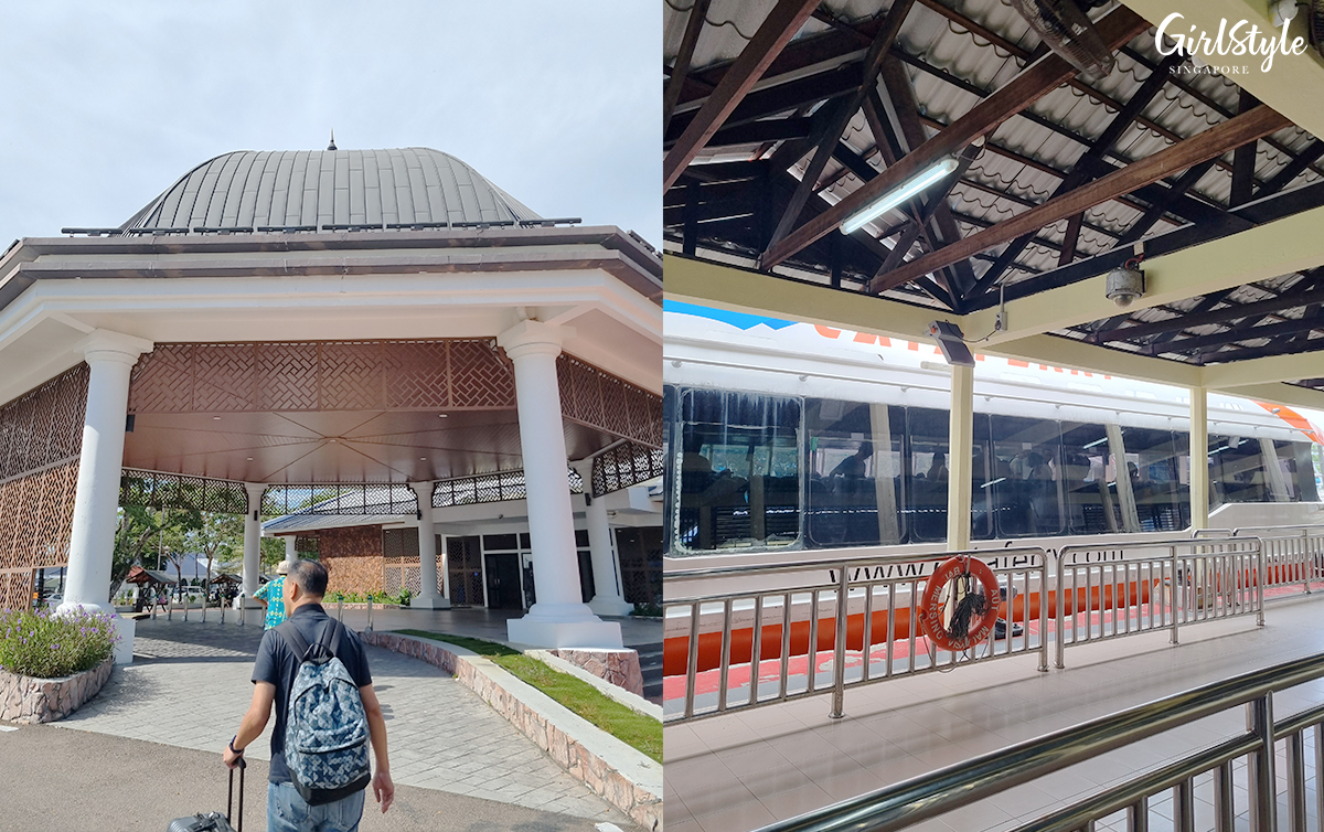 Getting to the Mersing Harbour Center