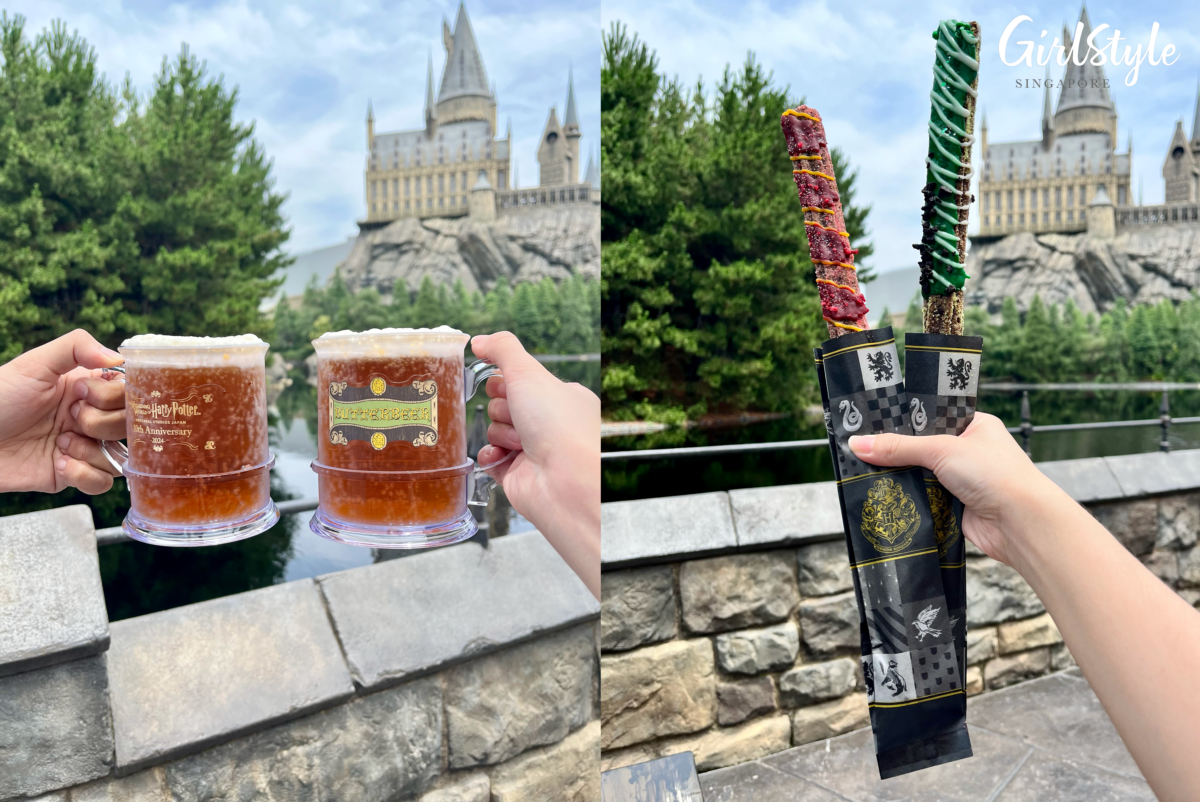 10th Anniversary merchandise and churros at The Wizarding World of Harry Potter™