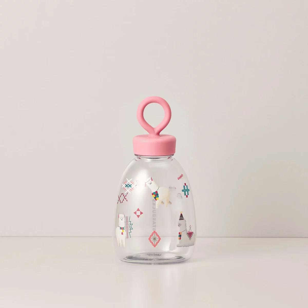 Starbucks Alpaca Bohemian Pattern Water Bottle 16oz