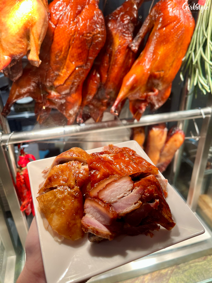 Roasted Duck, Roasted Chicken, Maltose Honey Glazed Char Siew