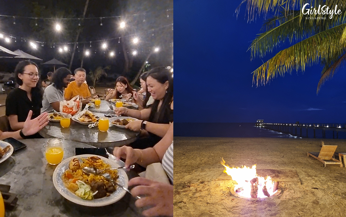 BBQ-themed dinner night