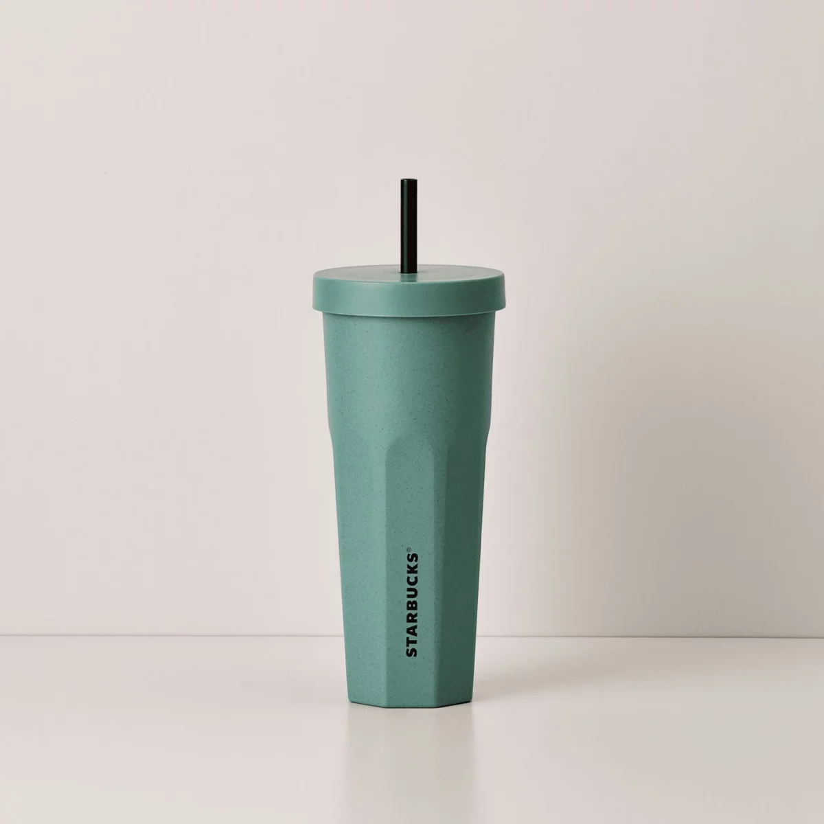 Starbucks Light Turquoise Coffee Ground Cold Cup 14oz