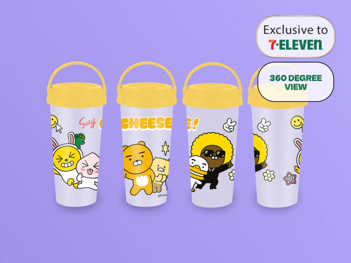 7-Eleven x KAKAO FRIENDS CERAMIC INSULATED CUP PURPLE 450ML