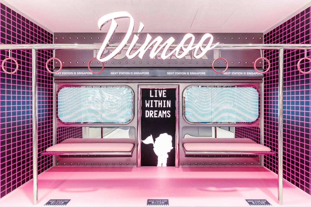 Dimoo-on-the-Go area