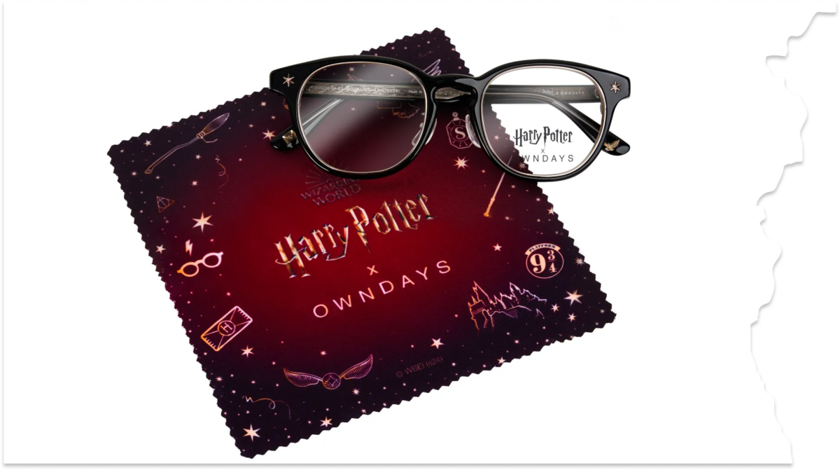 Harry Potter x OWNDAYS glasses cleaning cloth