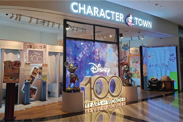Moo Character Town Photo booths