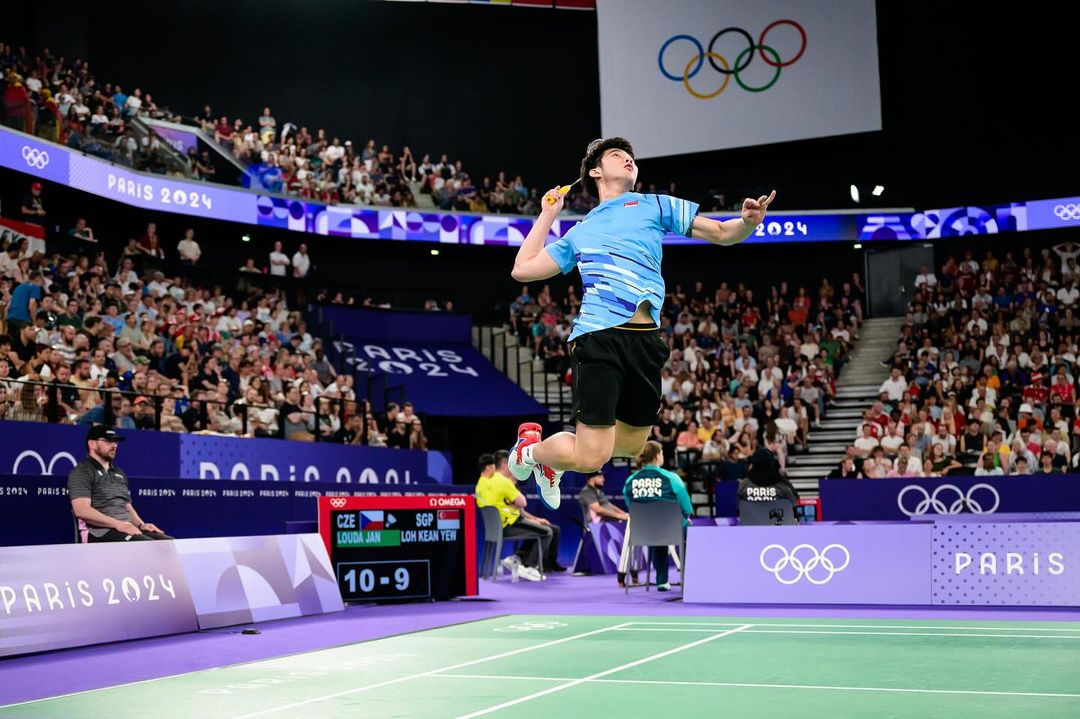 Loh Kean Yew won 2-0 against Czech opponent Jan Louda in a 43-minute match