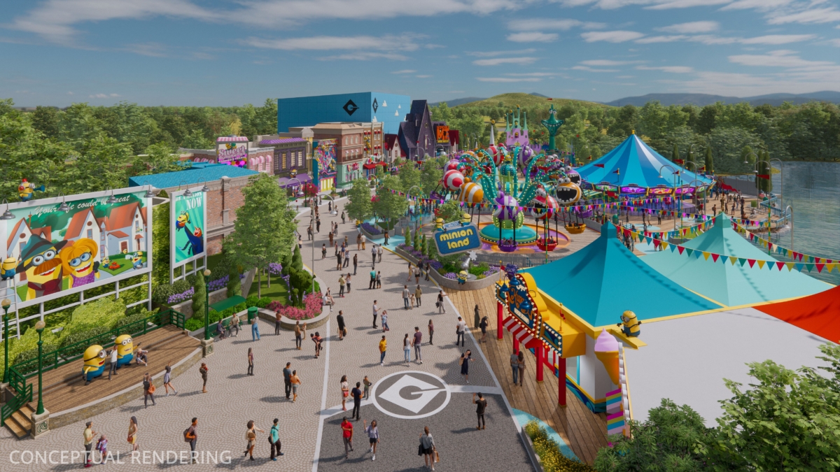 Illumination’s Minion Land at Universal Studios Singapore