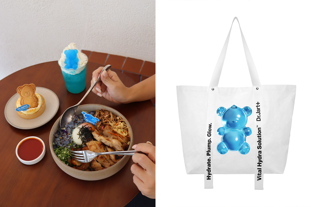 Dr.Jart+ x Lola's Cafe menu and gift with purchase