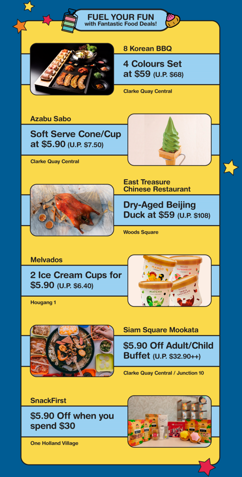 NDP deals at Far East Malls