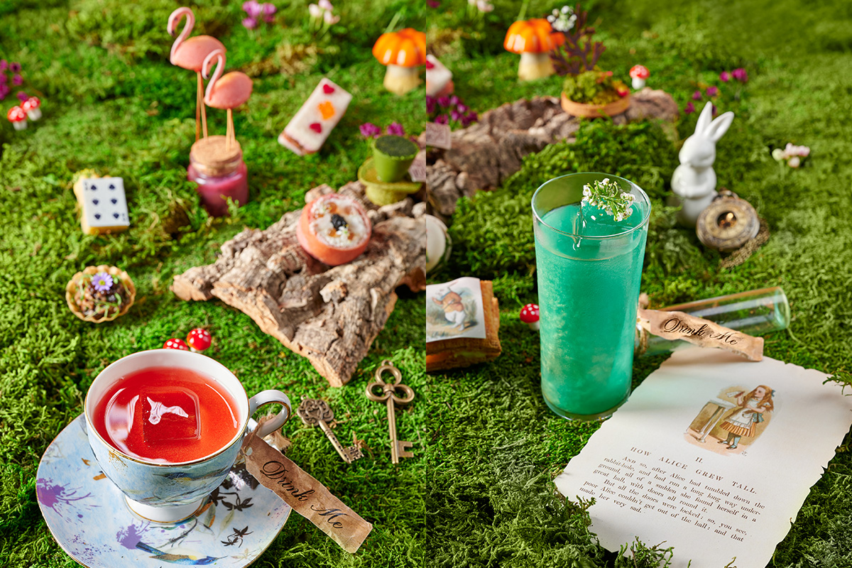 Handcrafted cocktail and mocktail