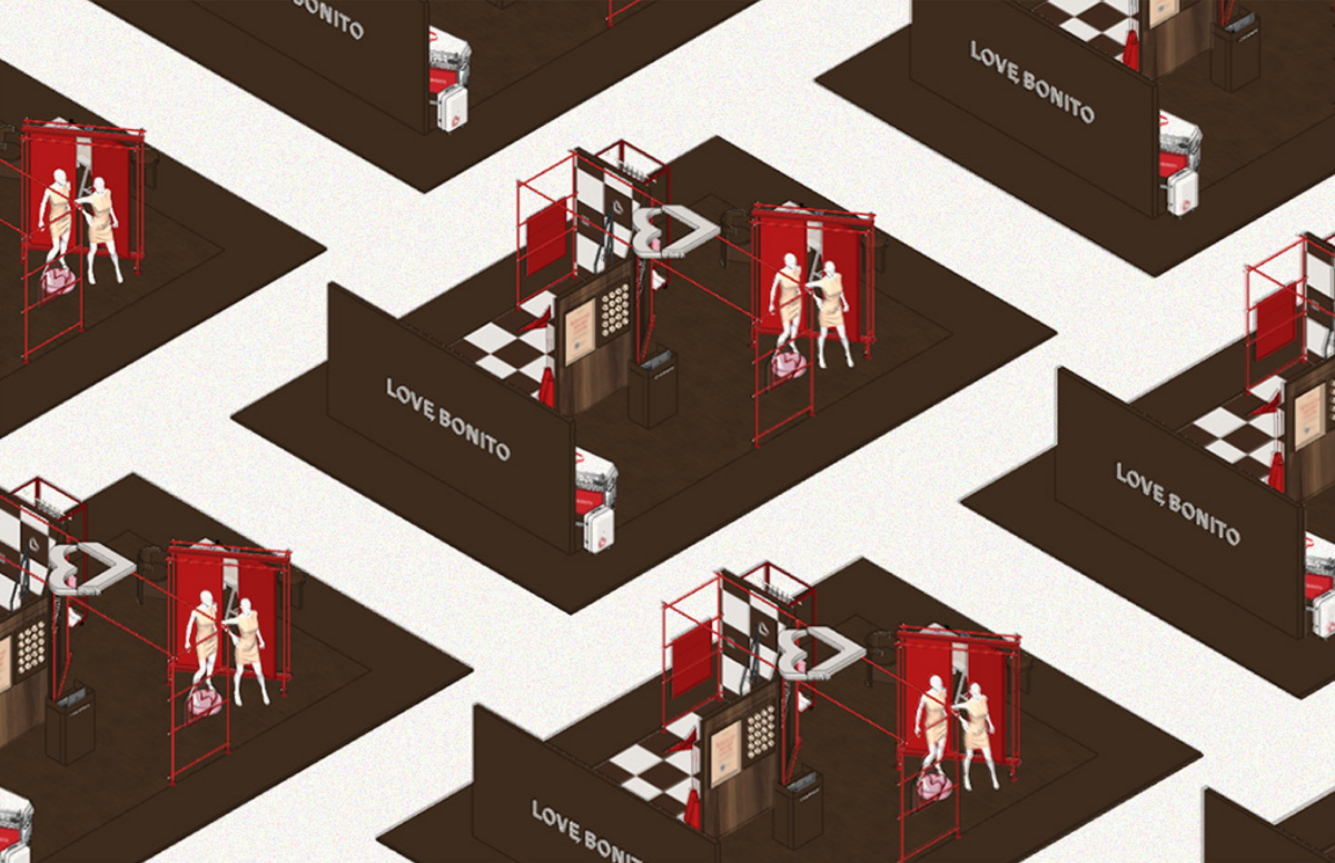 Love, Bonito Ready-To-Live pop-up