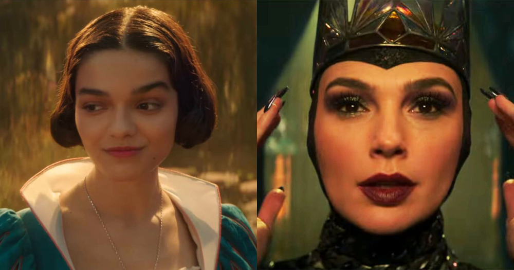 Rachel Zegler as Snow White and Gal Gadot as the Evil Queen