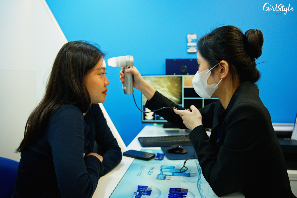 Skin analysis using an advanced skin scanner