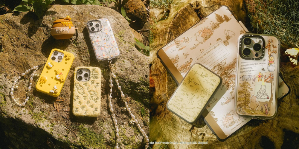 CASETiFY x Winnie-the-Pooh phone case