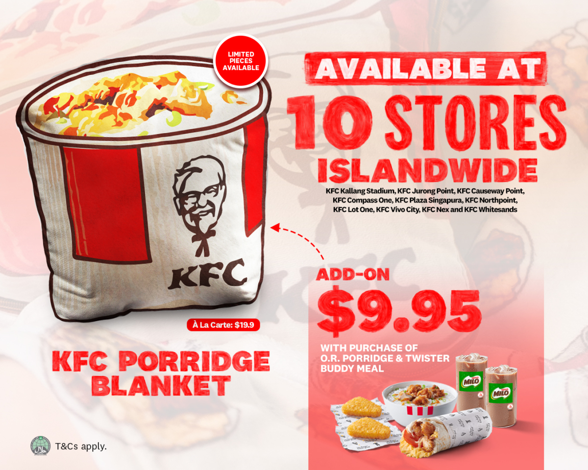 KFC's limited edition porridge blanket