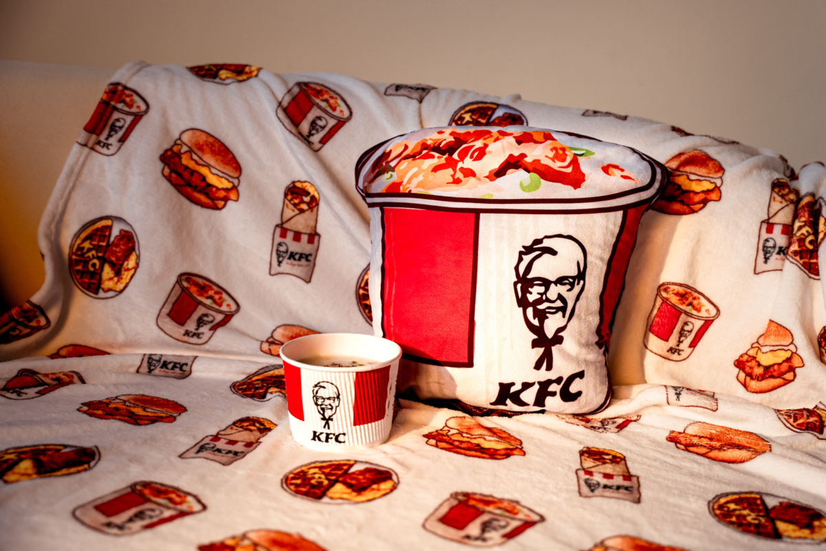 KFC's limited edition porridge blanket