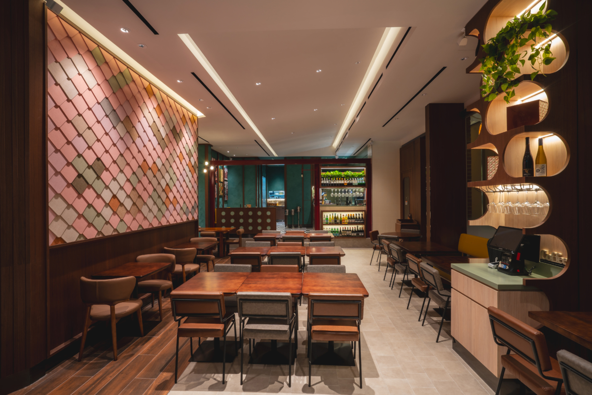 Alice Boulangerie restaurant interiors