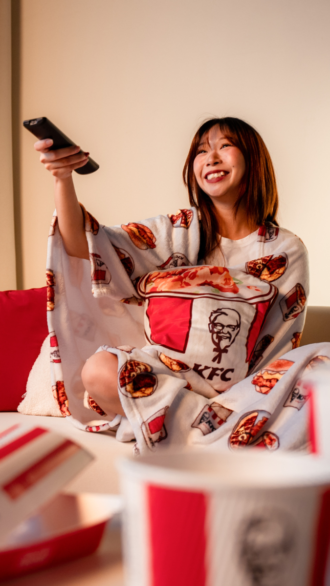 KFC's limited edition porridge blanket