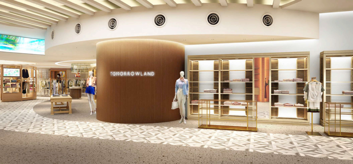 LUMINE store at Raffles City