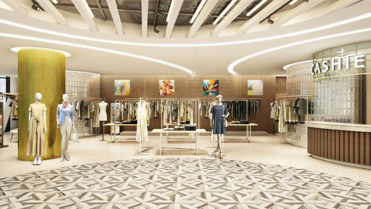 LUMINE store at Raffles City