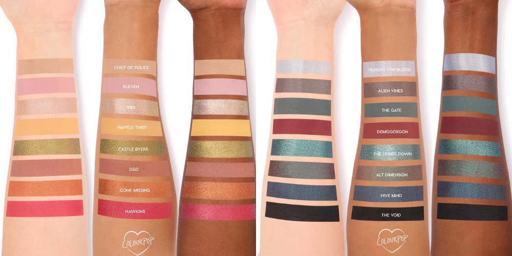 ColorPop x Stranger Things メイクアップセット Amazon.com : ColourPop x Stranger Things Bundle - Eyeshadow