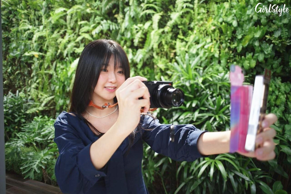 Advertorial shoot using the Leica D-lux 8