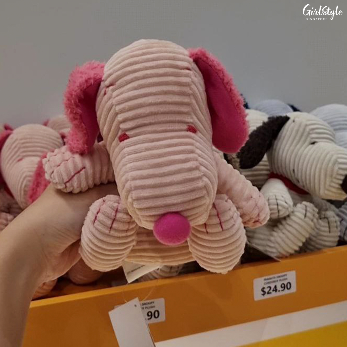 Snoopy Corduroy Keychains