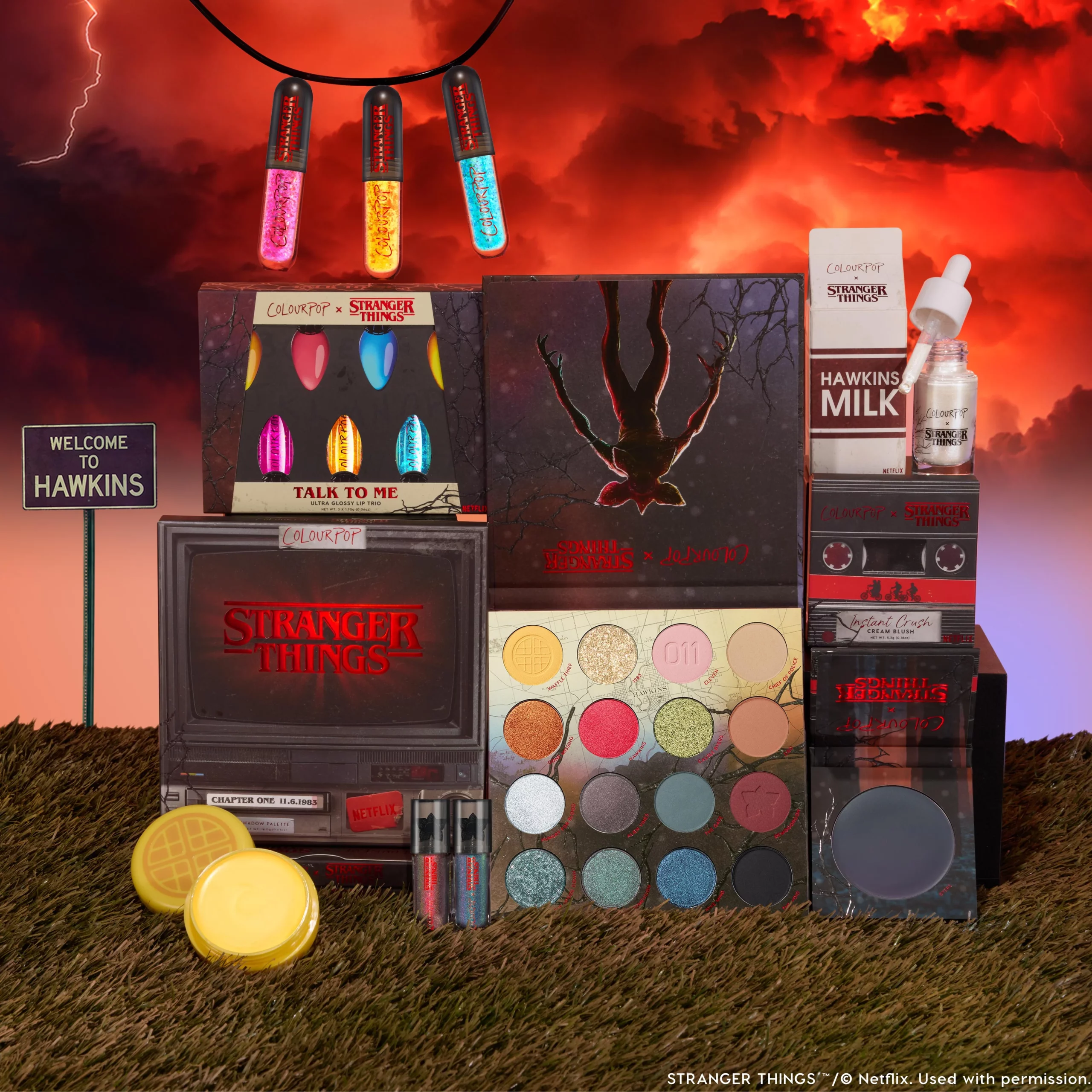 ColourPop x Stranger Things Collection