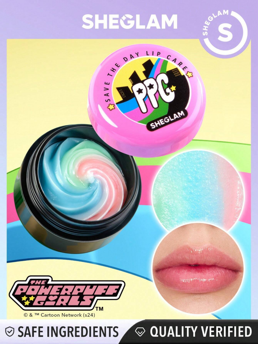 The Powerpuff Girls X SHEGLAM Save The Day Lip Care