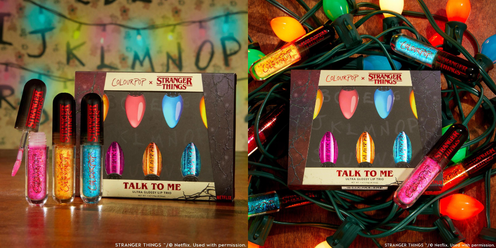ColourPop x Stranger Things Talk To Me Ultra Glossy Lip Kit