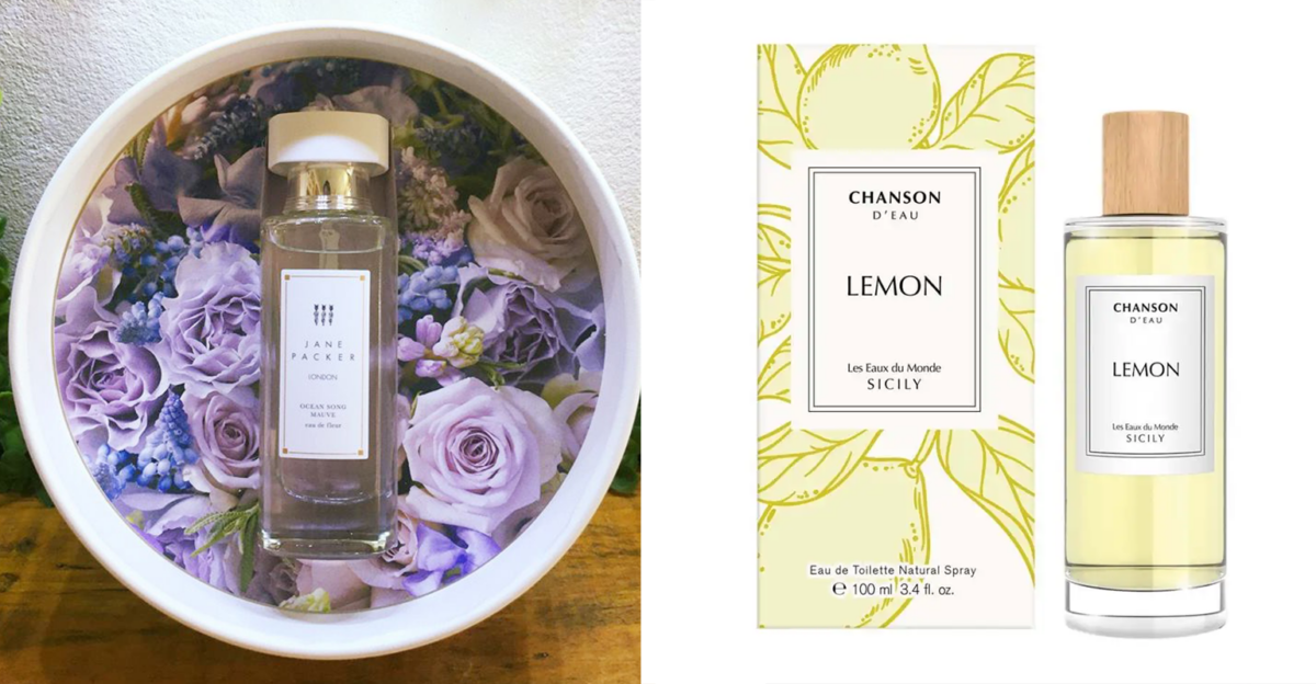 Jane Packer EDF Ocean Song Mouse and Chanson Eau Edt Ns 100Ml Lemon