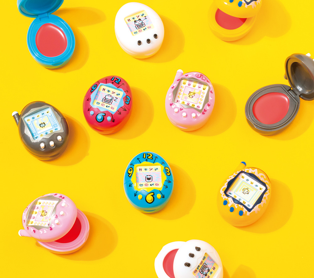 CreerBeaute's Tamagotchi lip & cheek balm series