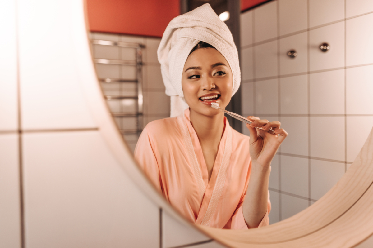 Make sure to brush twice every day