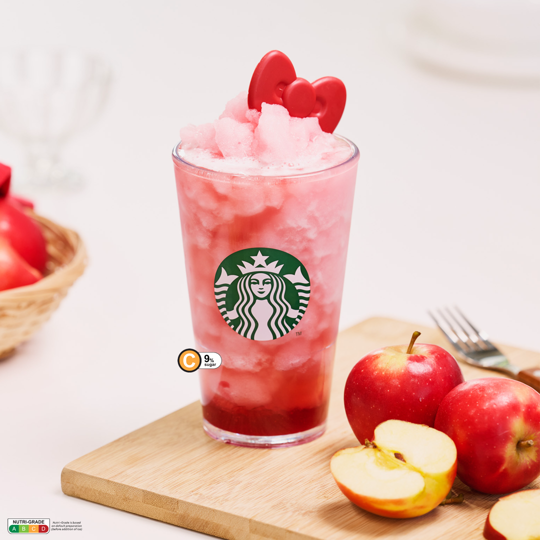 Hello Kitty | Starbucks Red Apple Frozen Tea