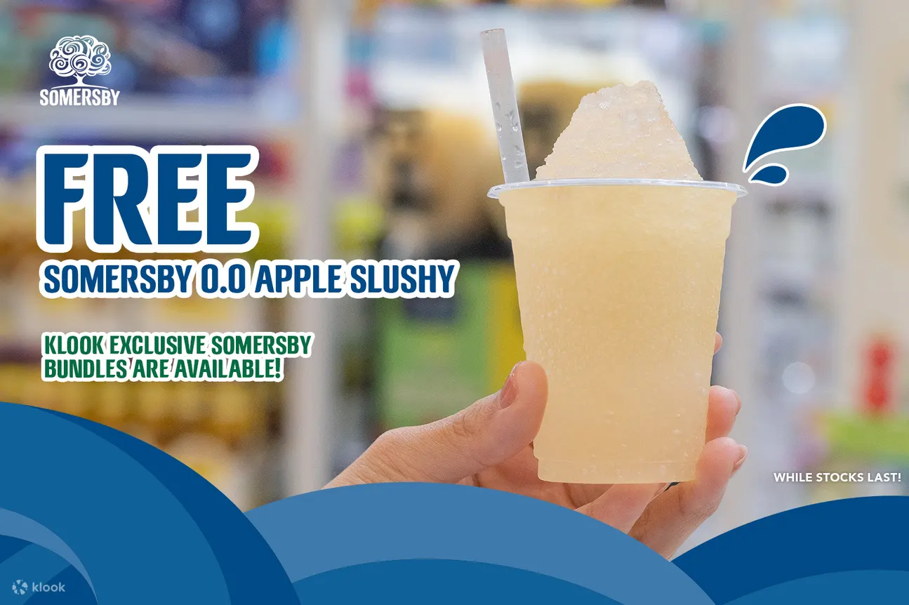 Enjoy free Somersby 0.0 Apple slushy